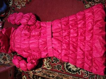 Dívčí zimní bunda, vel. 7/8 let