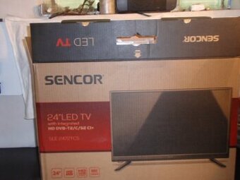 24" Sencor  LED HD DVB T2/C/52CL