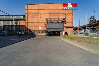 Pronájem výrobní a skladovací haly,4488m², Ostrava-Vítkovice