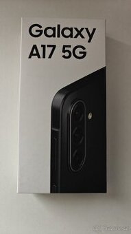 Samsung Galaxy A17 5G 128GB černý, nový, záruka