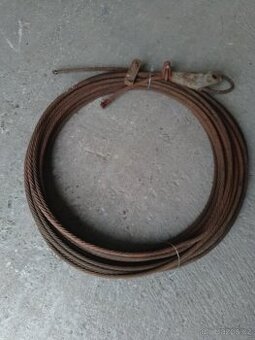 Ocelové lano 40m, průměr 11mm