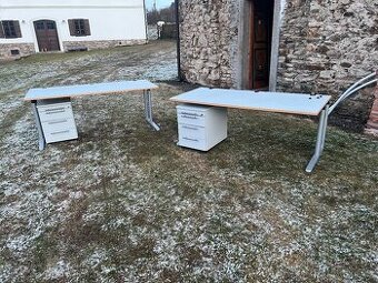 Kancelářský stůl s kontainerem 2ks- Office