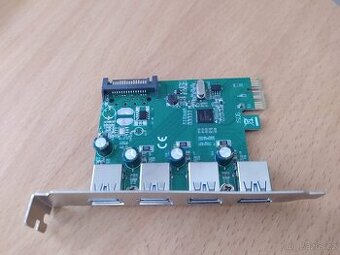 Karta do PC 4x rychlé USB 3.0 porty