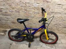 Dětské kolo 4-6 let + helma