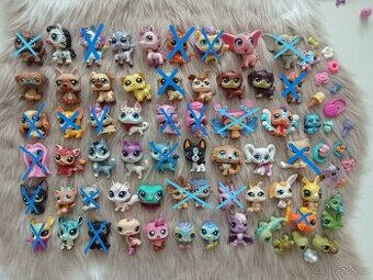 LPS sbírka různých zvířatek littlest petshop originál