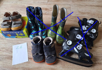 Boty BF vel. 26 - zimní Beda, sandály Protetika