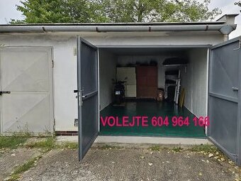 Pronájem garáže, Brno, Líšeň, ul.Novolíšeňská, 18m2