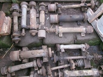 prodám staré hřídele na kotoučové pily či brusky, či na jiné