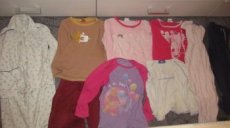 Balíček pro holku velikost 104-128 10 kusů