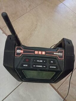 Aku stavební rádio Metabo R 12-18 BT, 12-18 V, adaptér