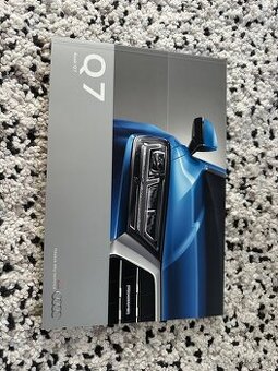 Originální prospekt Audi Q7 (CZ) – katalog, brožura