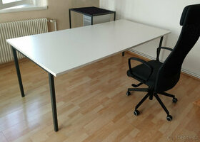 Kancelářský stůl, bytelná konstrukce., rozměr 1 x 2m - 1