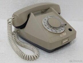 Retro telefon Tesla Bs10 1975 ČSSR - 1