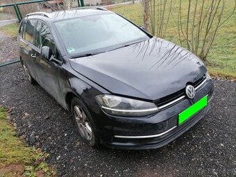 VW Golf 7 VII kombi 1.6 TDi 85 Kw r. 2019 DDY 2T2T na dily