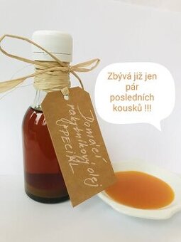 Domácí nefiltrovaný BIO rakytníkový olej SPECIÁL , 100ml.