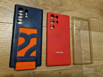 3x originální kryt pro Samsung Galaxy S22 ultra