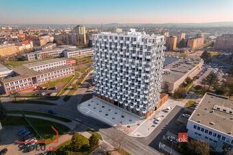 Pronájem, byty/2+kk, 54.65 m2, U Borského parku, Jižní Předm