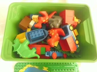 Original LEGO DUPLO - Dinosauři Postavičky Autíčka Zvířátka