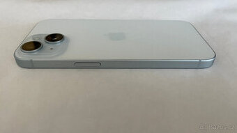 APPLE IPHONE 15 128 GB MODRÝ,12 MĚS ZÁRUKA,BATERIE 100%
