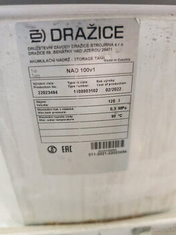 Akumulační nádrž Dražice NAD 100 v1 120l