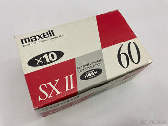 Audiokazety Maxell SX II, nové - 1