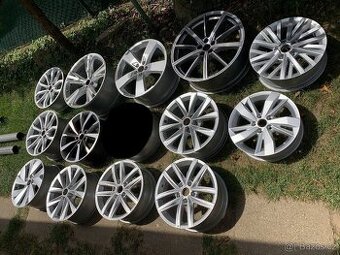Alu disky Skoda VW Audi Seat kusovky 15 16 17 18 19 20 21