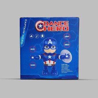 captain america figurka tancici,zpivaci,svitici