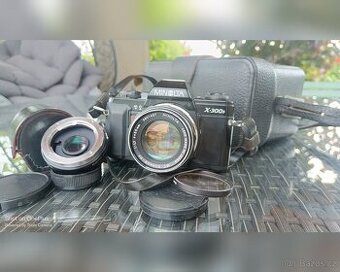 Minolta X-300s + Minolta MC Rokkor-PF 1.7/55 mm