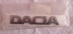 Dacia nápis samolepící