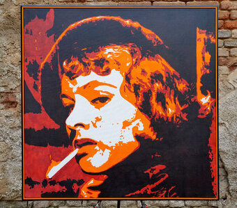 Originál obraz Augustin 90x90cm - 1