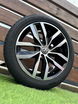 Alu kola 5x112 r17 s letnim pneu (madrid17)