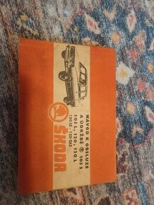 Návod k obsluze Škoda 105/120