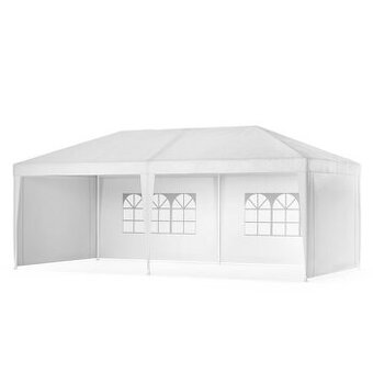 Pavilon LINU 6 x 3 m bílý včetně 6 bočních stěn