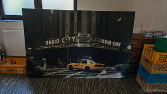 Obraz taxi NY 130x200cm