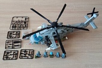 Z-20 Attack Helicopter building blocks