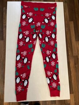 Vánoční teplé leginy, vel M, FF