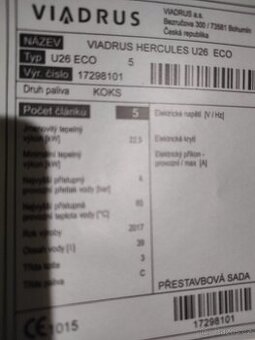 Kotel Viadrus U26 ECO - třída 3