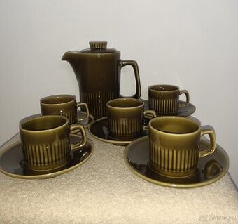 Sada hrnků Kera Vitral s konvicí