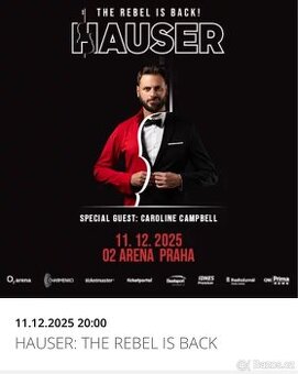 HAUSER: THE REBEL IS BACK VIP