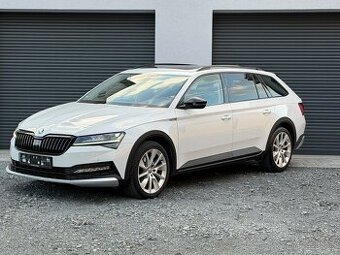 ŠKODA SUPERB SCOUT 4x4 2.0TDI 147 KW WEBASTO TAŽNÉ m2023