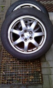 Alu kola+zimní pneu Peugeot 407SW