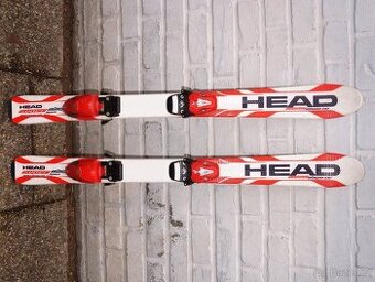 Carvingové dětské lyže 97 cm Head Supershape Team, bezvadné.