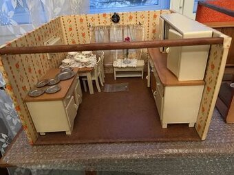 Prodám pokojíček pro panenky - kuchyňka a ložnice