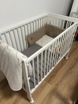 Dětská postýlka Scarlett i s vybavením