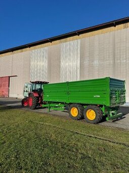 Traktorový návěs - přívěs - vlek - sklápěč 14t - 1