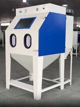 pieskovací box s filtráciou a odsávaním