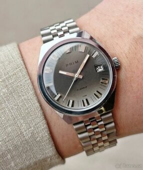 Československé Retro Vintage hodinky PRIM 1978. Typ 68 387 1