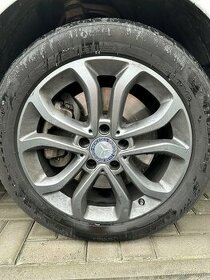 4x ALU disky MercedesBenz + letne pneu