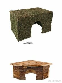 Dřevěný domek pro křečky