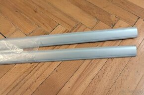 Lišta IKEA Boren 140 cm šedá 2ks